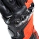 Dainese CARBON 4 LONG Leather Motorcycle Gloves Black Red Fluo White