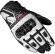 Spidi G-CARBON Racing Leather Motorcycle мотоперчатки Black White