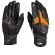 Blauer Summer Motorcycle мотоперчатки In Black Orange Leather and Urban Sport Fabric