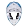 Scorpion Vx-16 Evo Air Gem Helmet White Blue Синий