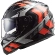 Full Face Motorcycle Helmet Ls2 FF320 STREAM EVO Loop Black Orange Fluo