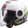 Motorcycle Мотошлем Jet Ls2 OF570 VERSO Spring White Pink