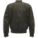 Motorcycle Bomber Jacket in Blauer MAREVICK Green Fabric