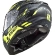Full Face Motorcycle Helmet In HPFC Touring Ls2 FF327 CHALLENGER Spin Matt Black Fluo Yellow