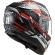 Full Face Motorcycle Helmet In HPFC Touring Ls2 FF327 CHALLENGER Spin Black Red White