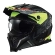 LS2 OF606 Drifter Devor Convertible Helmet Matt Black / High Visibility Yellow