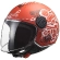 LS2 OF558 Sphere Lux Skater Open Face Helmet Красный