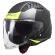 LS2 OF600 Copter II Urbane Open Face Helmet matt black / yellow