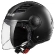 LS2 OF562 Airflow Long Open Face Helmet Черный
