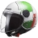LS2 OF558 Sphere Lux Firm Open Face Helmet White / Green / Red