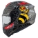 MT Helmets Targo Bee B5 Full Face Helmet Gloss Fluo Red