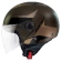MT Helmets Street S Poke Open Face Helmet matt brown