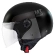 MT Helmets Street S Inboard Open Face Helmet Matt Black / Grey