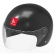 MT Helmets Street S Solid Open Face Helmet Черный