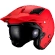 MT HELMETS District SV Solid Open Face Helmet Красный