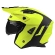 UFO Sheratan Open Face Helmet Neon Yellow / Black