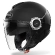 AIROH Helios Fluo Open Face Helmet Black Gloss / Black Matt