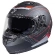 STORMER ZS-801 Miles Full Face Helmet Black / Red Metal Matt