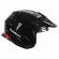 HEBO Trial Zone 4 Monocolor Open Face Helmet Черный