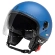 OJ Senso Open Face Helmet Matt Blu