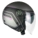 SKA-P 1SHG Zen City Open Face Helmet Anthracite / Fluo Pink