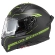 NZI Go Rider Stream Solid Full Face Helmet Nouveau Black K Matt