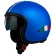 NZI Rolling 4 Sun Open Face Helmet Matt Flusso Azzurro