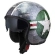 NZI Rolling 4 Sun Open Face Helmet Glossy Aeronautica Italiana