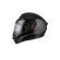 NZI Trendy Full Face Helmet Solid Nouveau Black