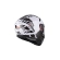 NZI Trendy Full Face Helmet Glossy Canadian White / Black