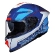 SMK Titan Firefly MA513 Full Face Helmet Matt White / Blue / Red
