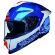SMK Titan Firefly Full Face Helmet Matt Blue / White / Red