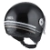NZI Vintage 3 Open Face Helmet Glossy Triband Black / Anthracite
