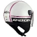 NZI Capital 2 Duo Open Face Helmet Glossy Rid On White Pink
