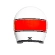 AGV OUTLET X70 Multi Open Face Helmet Mino 73 White / Red