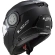 Dual Visor Motorcycle Modular Helmet Ls2 FF902 SCOPE Solid Matt Black