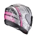 Scorpion Exo-520 Evo Air Fasta Matt Black-Silver-Pink Full Face Мотошлем Black, Pink, Silver