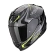 SCORPION EXO-520 EVO Air Terra Full Face Helmet Black / Silver / Yellow Neon